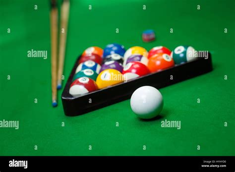 Pool Table Hi Res Stock Photography And Images Alamy