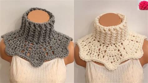 Crochet Neck Warmer How To Crochet Youtube