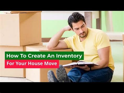 How To Create An Inventory For Your House Move Better Removalists