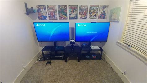 This Is My Revised Gaming Room I Used To Have 4 Ps4s On 32 1080p