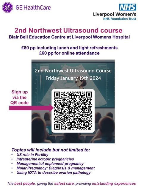 2nd Northwest Ultrasound Course At The Liverpool Womens Nhs Foundation