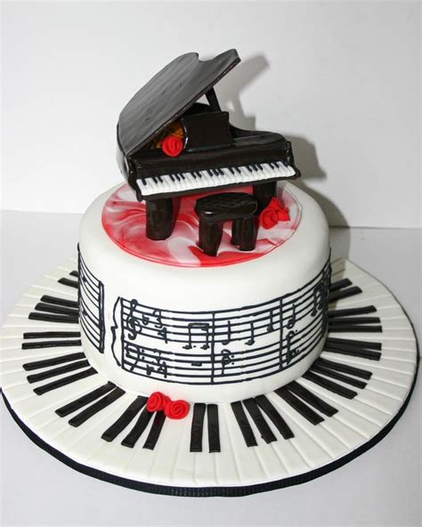 Cake Gallery Piano Cake 8x10