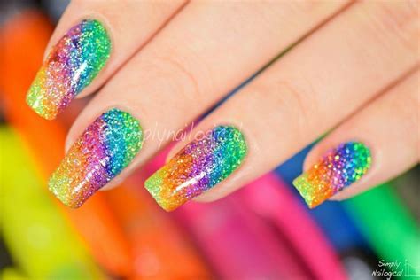 Pin By Sandi Bardwell On My Style Rainbow Nails Design Rainbow Nail