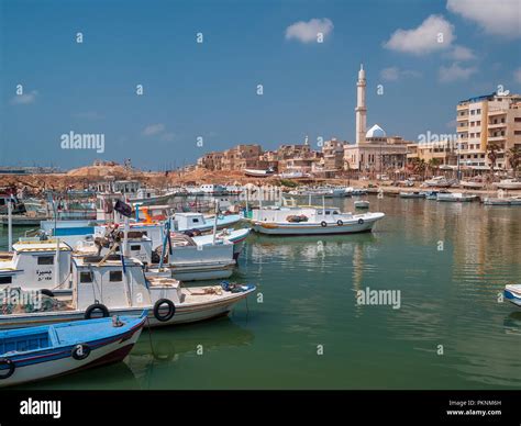 The Harbor Of Tartus Syria Tartus The Second Largest Port City