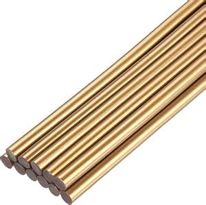 Amazon Uxcell Mini Hot Glue Sticks For Glue Gun 7mm X 200mm Bronze Gold 12pcs