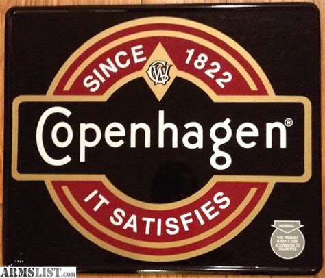 Armslist For Sale Skoal And Copenhagen Tin Signs