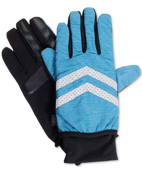 Isotoner Signature Women’s Sleekheat™ Smartdri® Chevron Gloves With Smartouch® Macy S