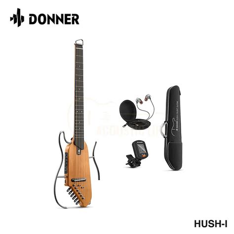 Donner Travel Guitar HUSH I Headless Silent Guitar Removable Frames