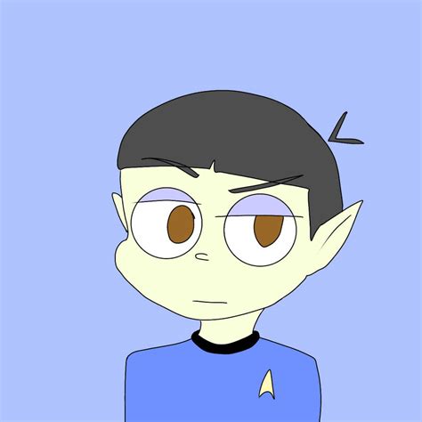 Spock PFP||Star trek TOS fanart|| by Blueberrys-n-cream on DeviantArt