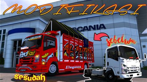 Keren Modifikasi Truck Nmr Redfast Ets Youtube