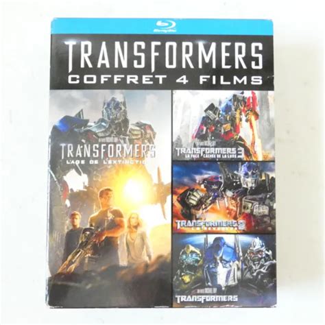 Transformers Coffret Bluray Films Pal Version Francaise Eur