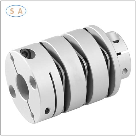 Helical Drive Flexible Coupling For Encoder Shaft Coupling Dimensions