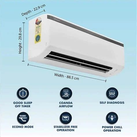 Daikin 1 5 Ton Ftl50t Non Inverter Split Air Conditioner 3 Star At