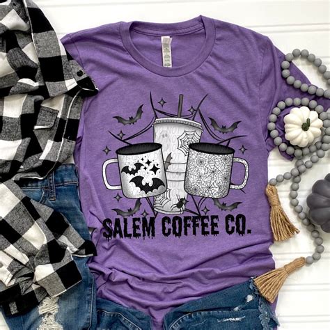 Salem Coffee Co Png Halloween Png Halloween Digital For Sublimation