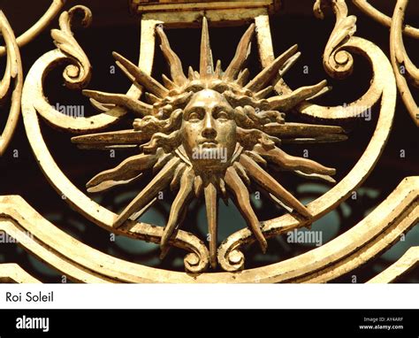 Palace of Versailles Roi Soleil Stock Photo - Alamy