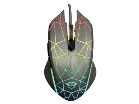 Trust GXT 170 Heron Optical RGB Wired Black Gaming Mouse Mice