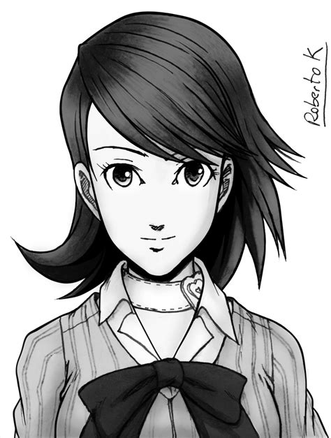 Sketch Fan Art 06 Yukari Takeba Persona 3 By Robertokohama On