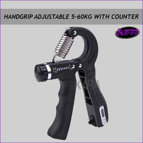 Jual Handgrip Adjustable 5 60kg Dilengkapi Dengan Counter Alat Hitung