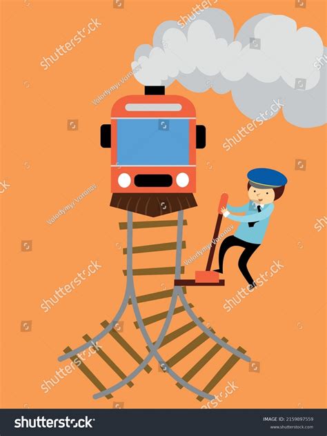 12 Man Switches Railroad Switch Front Train Images, Stock Photos, 3D