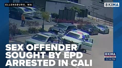 Sex Offender Sought By Epd Arrested In California Youtube