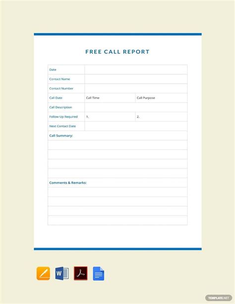 Reports Templates – Format, Free, Download Template – Rebeccachulew.com