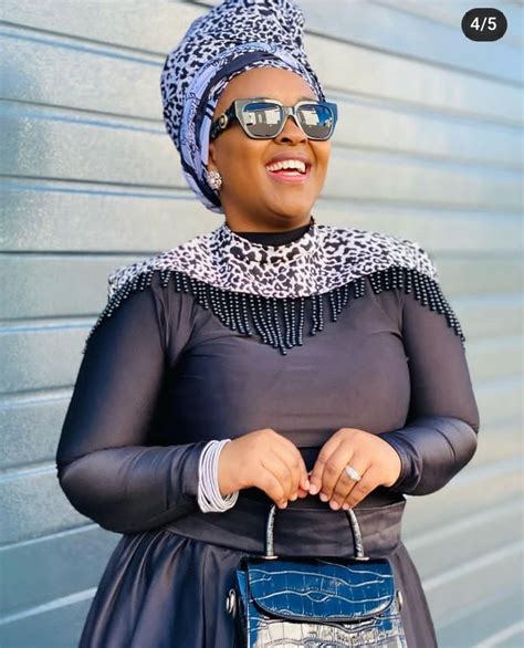 Gogo Skhotheni Recently Left Fans Wow By Her Beauty Styles