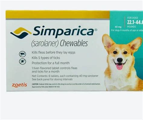 Simparica 40 MG, For Clinical, Prescription at ₹ 3600 in Palakkad | ID ...