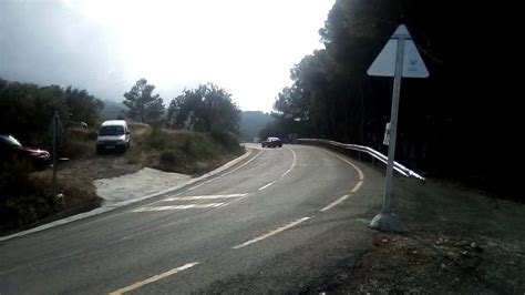 Subida Al Castell De Guadalest Youtube