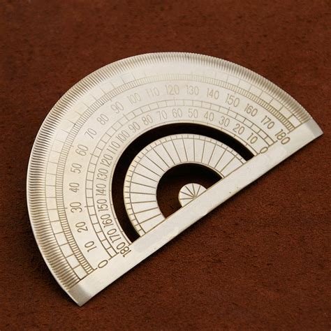 Brass Measuring Tools Geometric Tools Ruler Stationery - Etsy