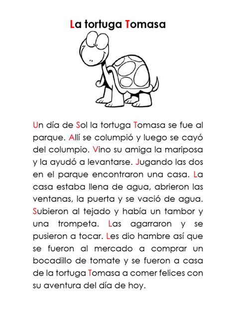 Cuento La Tortuga Tomasa Semana 8 Primer Grado Xochitl Cruz Pdf