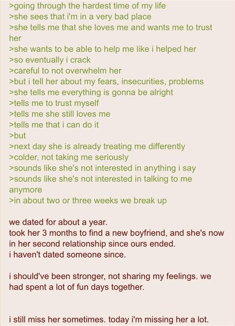 Love is only a feeling : r/NewGreentexts