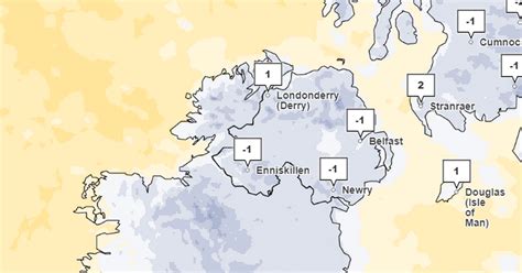 Northern Ireland snow and ice warning issued by Met Office - Belfast Live
