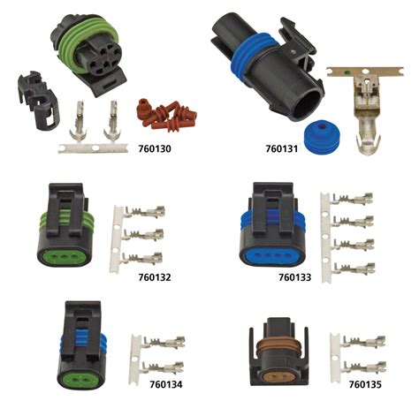 Delphi Wiring Connectors Delphi Weather Pack Wire Connectors