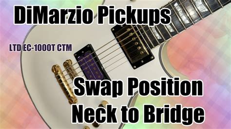 Dimarzio Pickup Swap YouTube