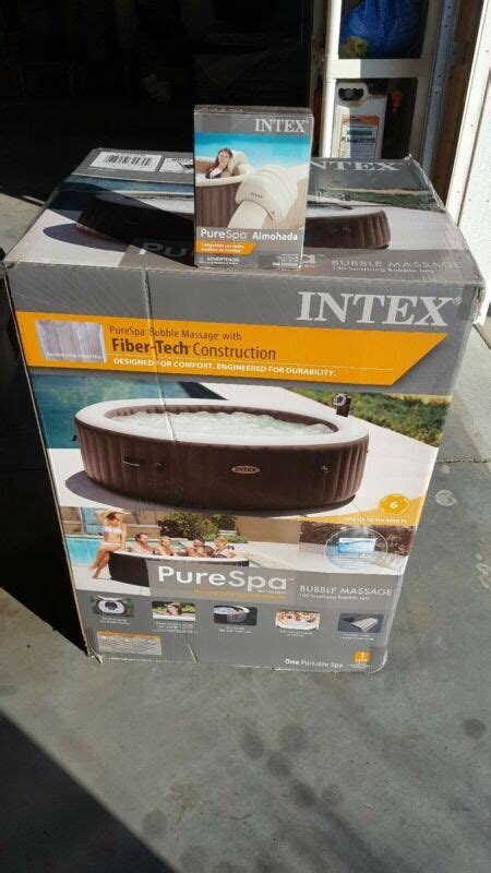 Intex Pure Spa Person Inflatable Portable Heated Bubble Massage Hot Tub E For Sale From