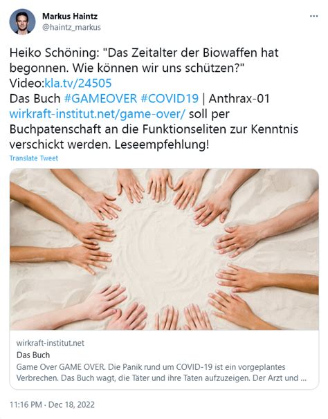 Rechercheteamb On Twitter Markushaintz Der Ja Gerne Immer Einen Auf