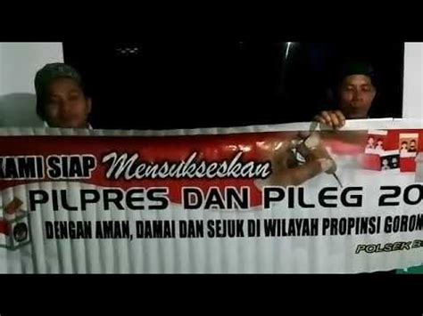 Deklarasi Mensukseskan Pilpres Dan Pileg Oleh Masyarakat