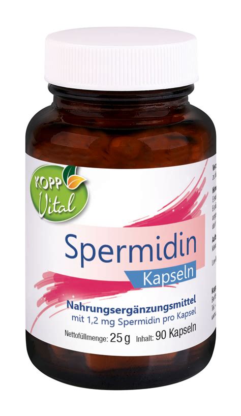 Kopp Vital ® Spermidin Kapseln - KOPP Vital-Produkte Wohlbefinden ...