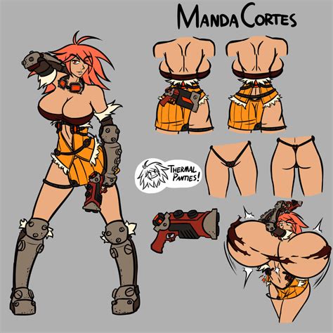 Manda Cortes The Heat Gunner By ABadIdea Hentai Foundry