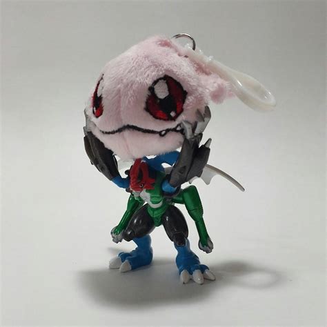 Digimon - Koromon keychain custom plush by Kitamon on DeviantArt