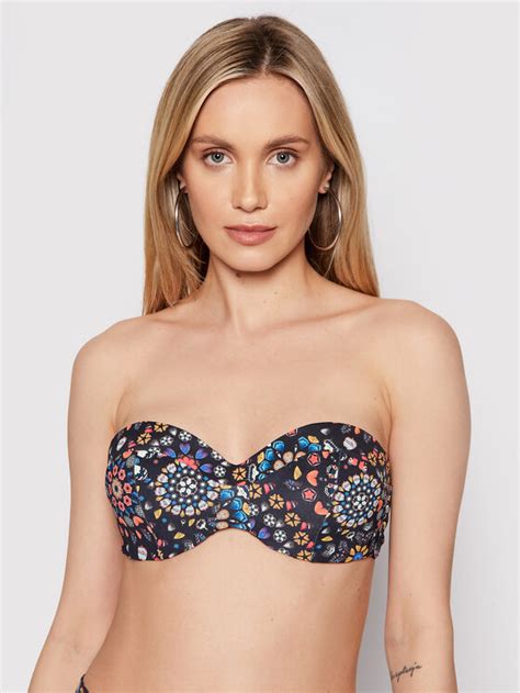 Desigual G Ra Od Bikini Swmk Czarny Modivo Pl