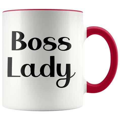 Boss Lady Mug Funny Mugs Friend Ts Colleague Mug Etsy