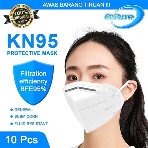 Jual Masker Kn Disposable Mask Ply N Box Isi Pcs Medio Care