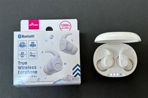 片耳しか音が出ない？ダイソーの新型完全ワイヤレスイヤホンTWS004を正直レビュー