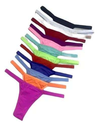 Kit 10 Calcinhas Fio Duplo Lingerie Sexy Sensual Fio Biquini