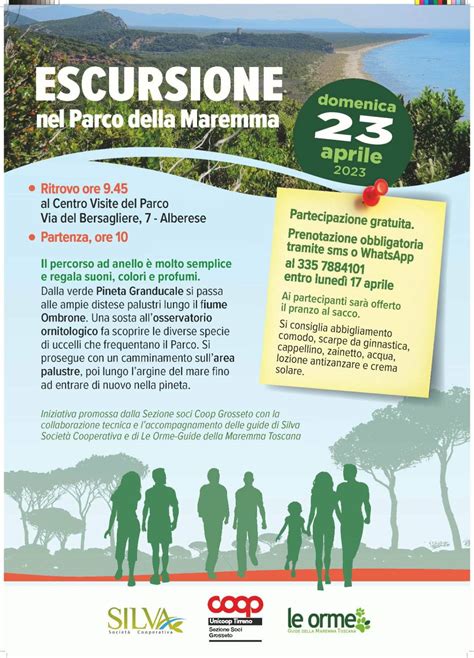 Qui Maremma Toscana Escursione Parco Della Maremma Soci Coop Grosseto