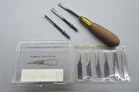 Warren Tool Carving Kit Plus Knives Tool Exchange