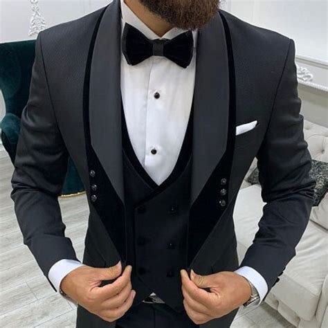 Men Suits Wedding Suit 3 Piece Suits Prom Suits Plus Etsy