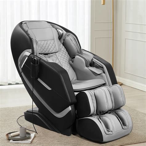 Inbox Zero Faux Leather Power Reclining Heated Massage Chair Wayfair