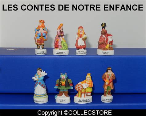 SERIE COMPLETE DE FEVES LES CONTES DE NOTRE ENFANCE Fèves de